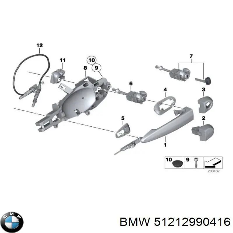  BMW 51212990416 цена, от 5.07 USD