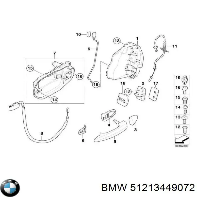  BMW 51213449072 цена, от 88.68 USD