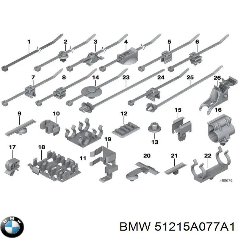  51215A077A1 BMW