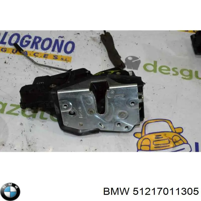 Замок двери передней левой 51217011305 BMW