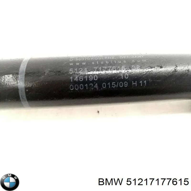 Ограничитель открывания двери передний левый BMW 51217177615 цена, от 19.04 USD