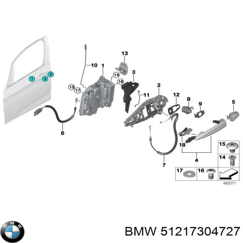  BMW 51217304727 цена, от 11.40 USD