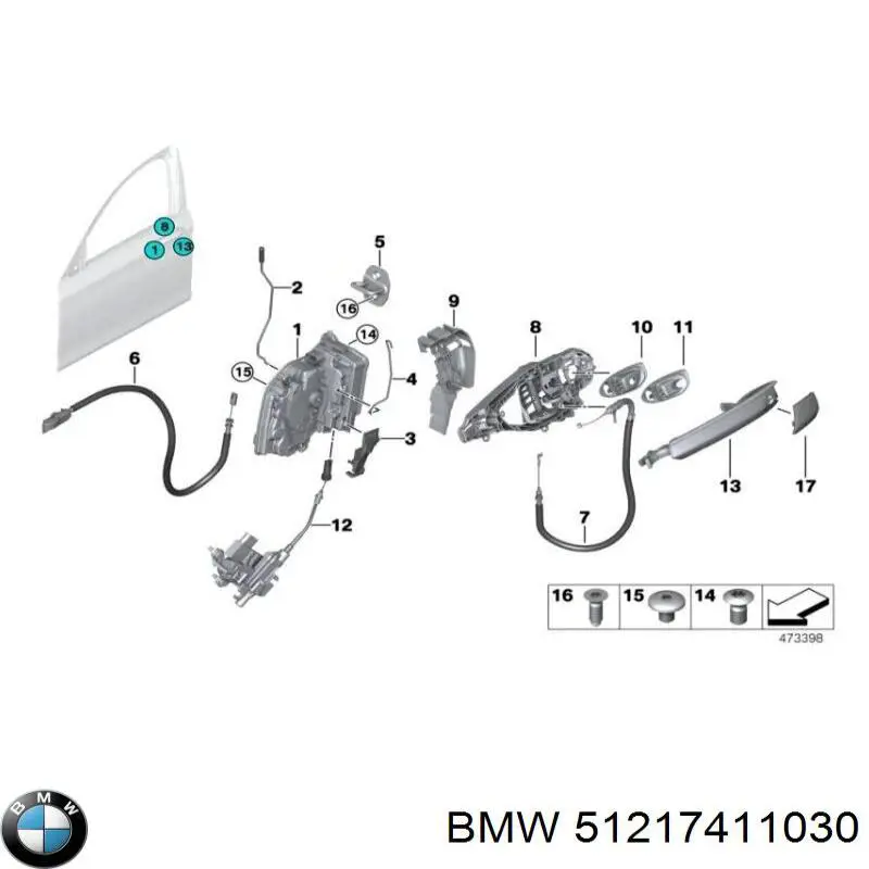  BMW 51217411030 цена, от 126.69 USD