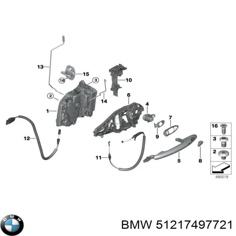 Купить 51217497721 BMW 