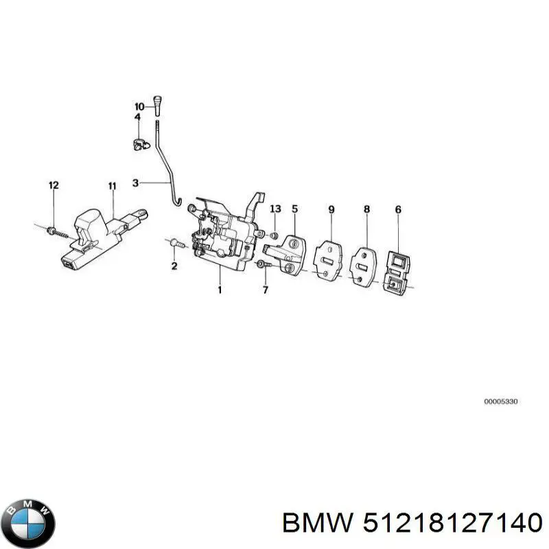  BMW 51218127140 цена, от 2.68 USD