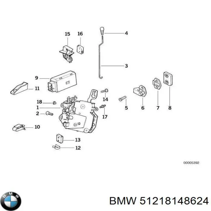  BMW 51218148624 цена, от 12.34 USD