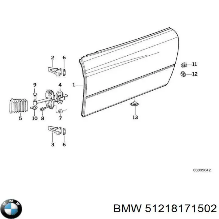  BMW 51218171502 цена, от 0.91 USD