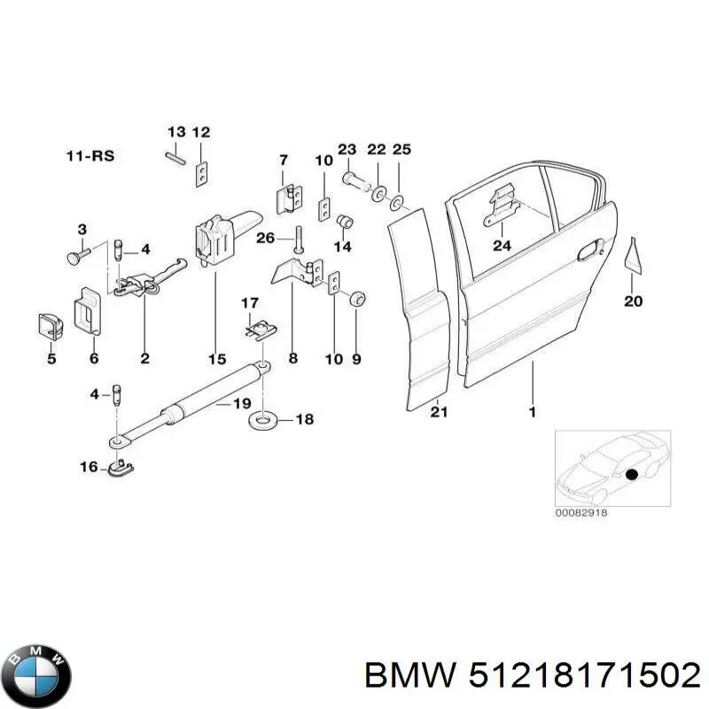  51218171502 BMW