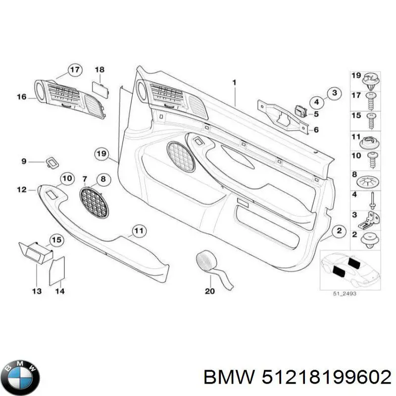  51218199602 BMW