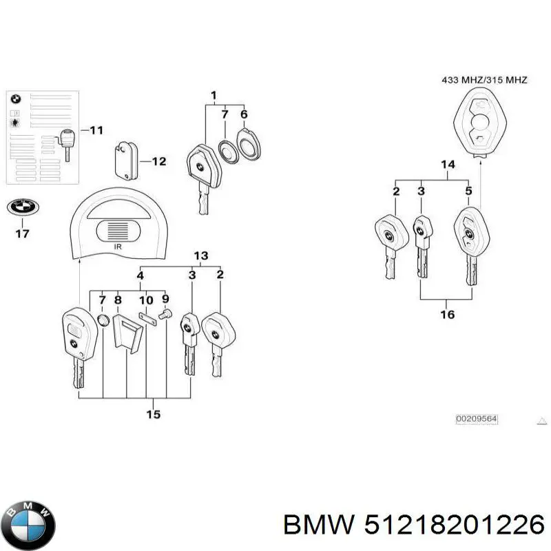 51218201226 BMW 