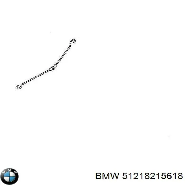 Трос замка двери передней правой BMW 51218215618 цена, от 6.21 USD