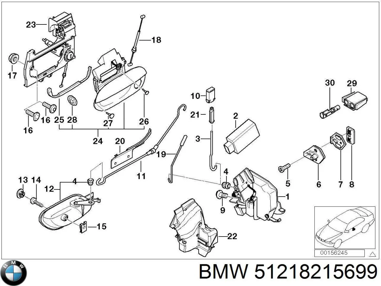 51218215699 BMW 