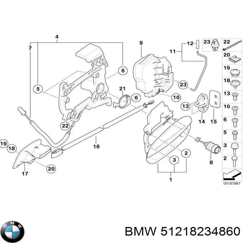 Купить 51218234860 BMW Подвесные подушки глушителя