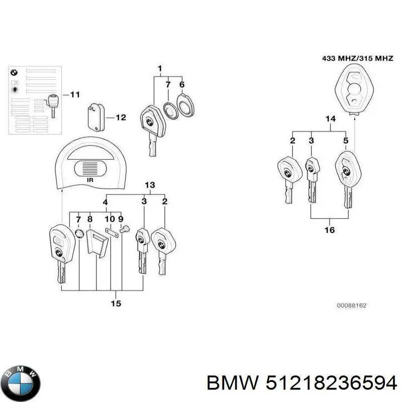  51218236594 BMW