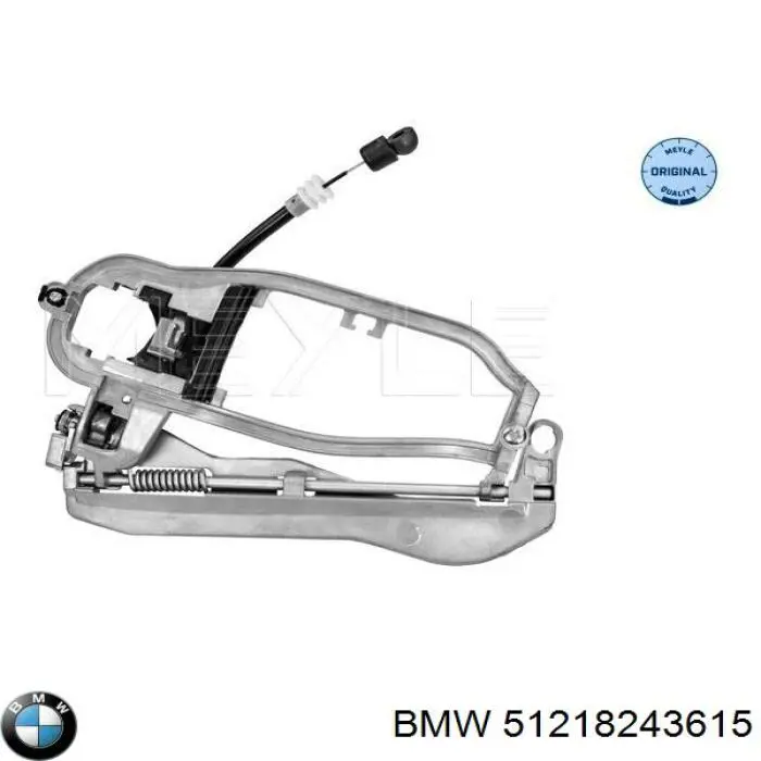 Держатель наружной ручки двери передней левой 51218243615 BMW