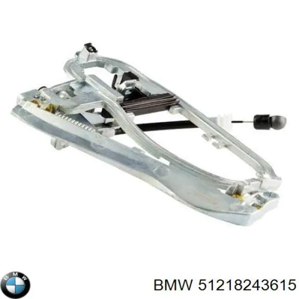 Держатель наружной ручки двери, передней левой BMW 51218243615