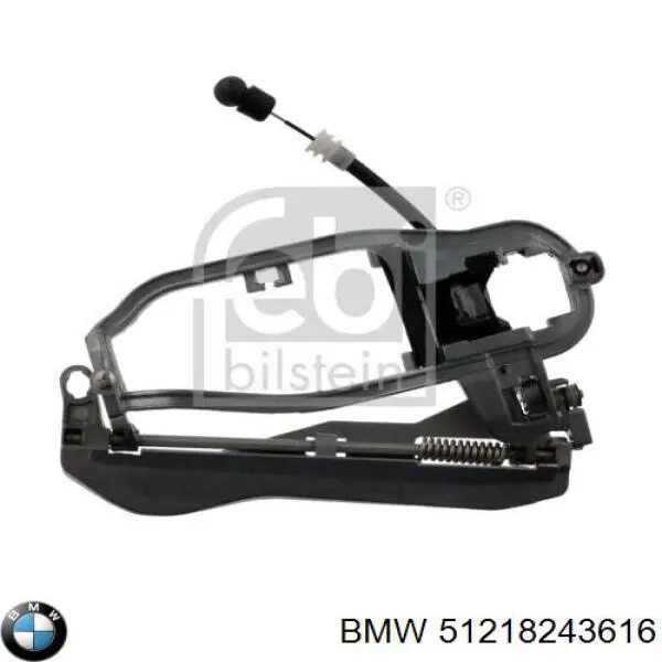 Держатель наружной ручки двери передней правой 51218243616 BMW