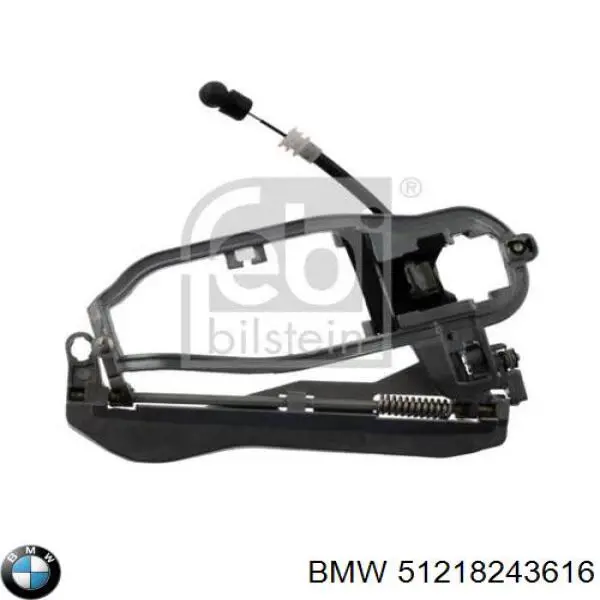Купить 51218243616 BMW Держатель наружной ручки двери передней правой