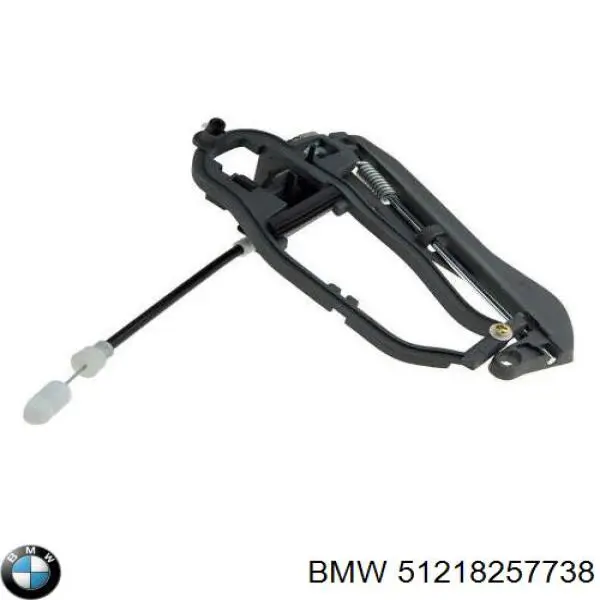Купить 51218257738 BMW Ручка двери передней наружная правая