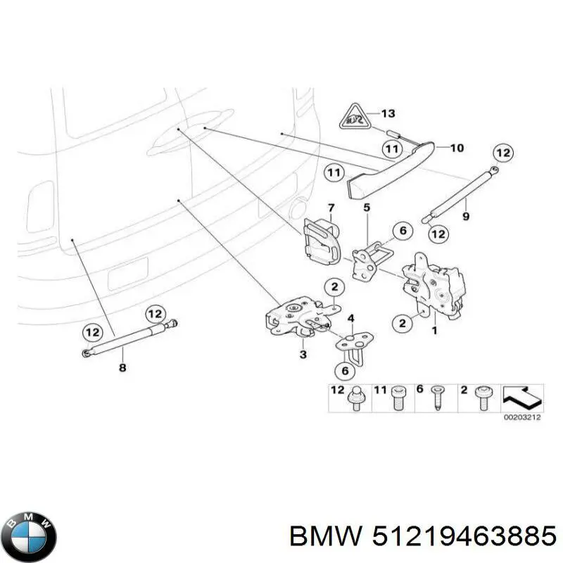  51219463885 BMW