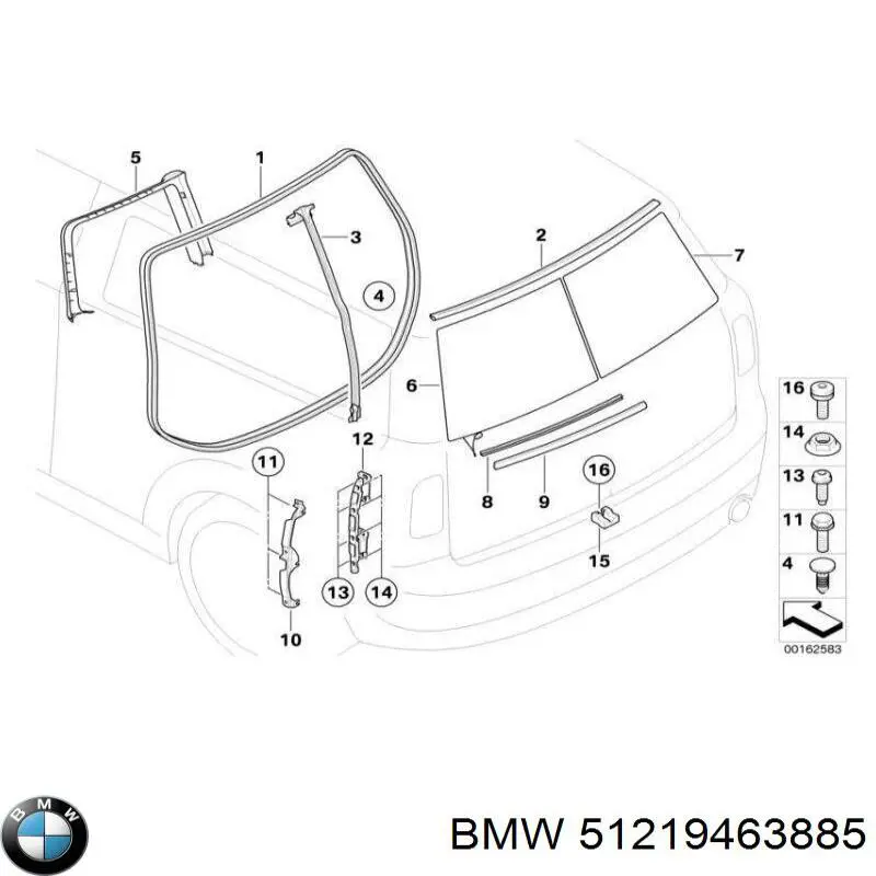  BMW 51219463885