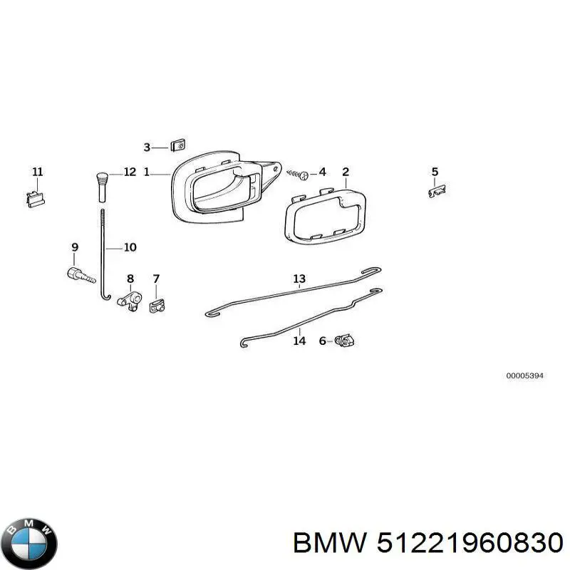  51221960830 BMW