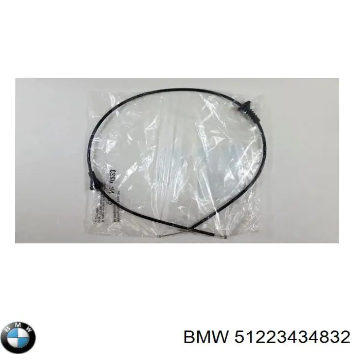 Трос открывания капота задний BMW 51223434832 цена, от 32.31 USD