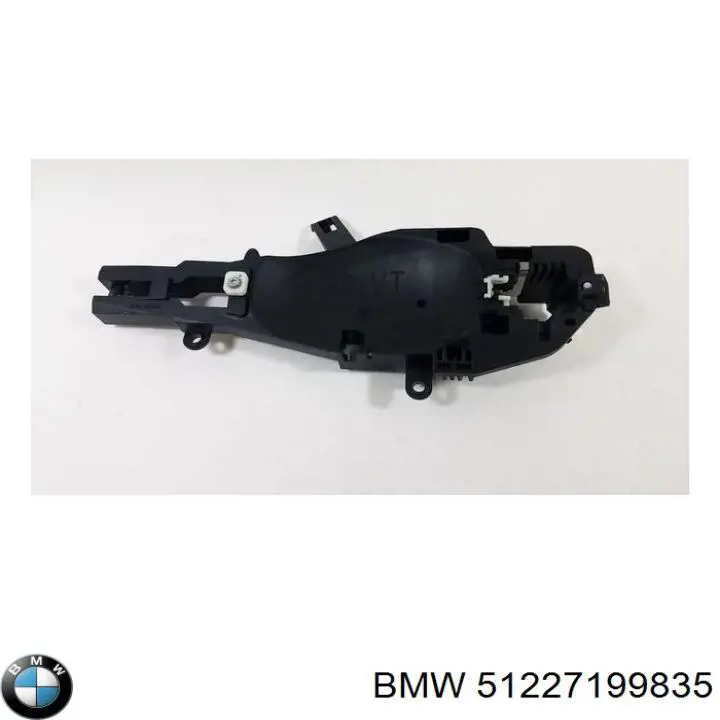 51227199835 BMW suporte de maçaneta externa da porta dianteira esquerda