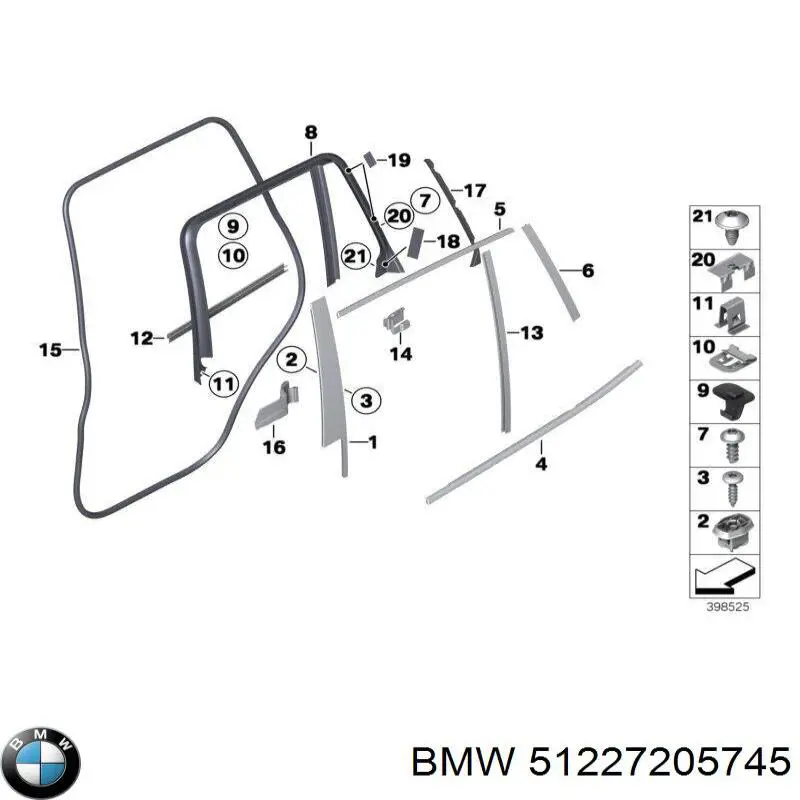 51227317907 BMW 