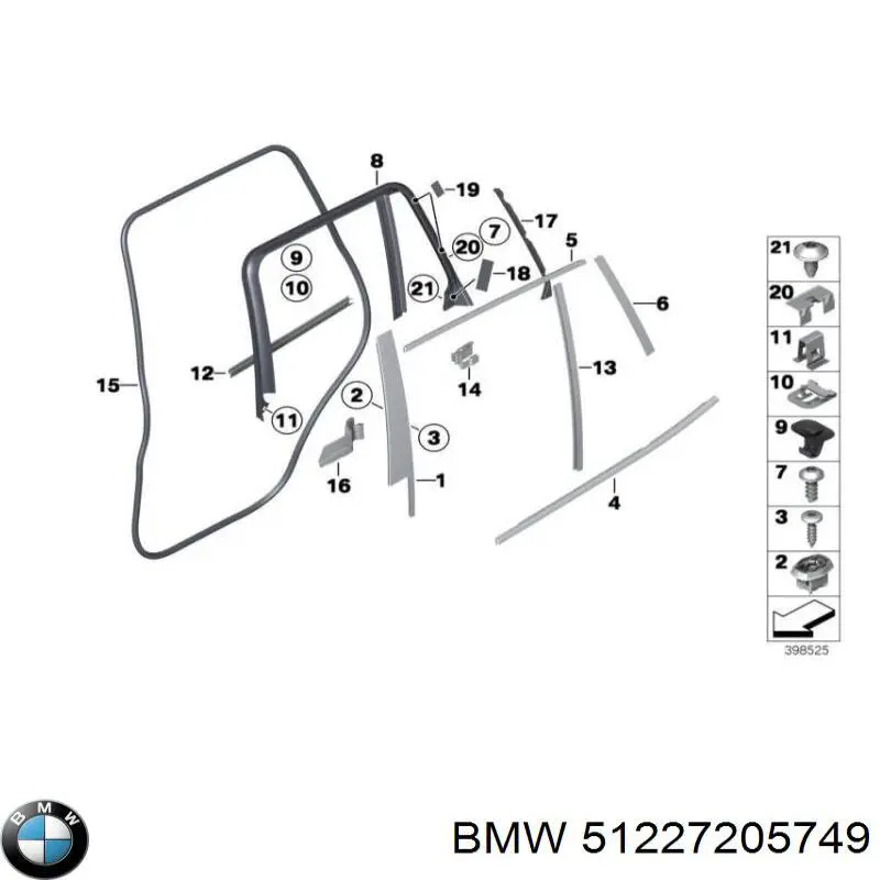 51227205749 BMW 