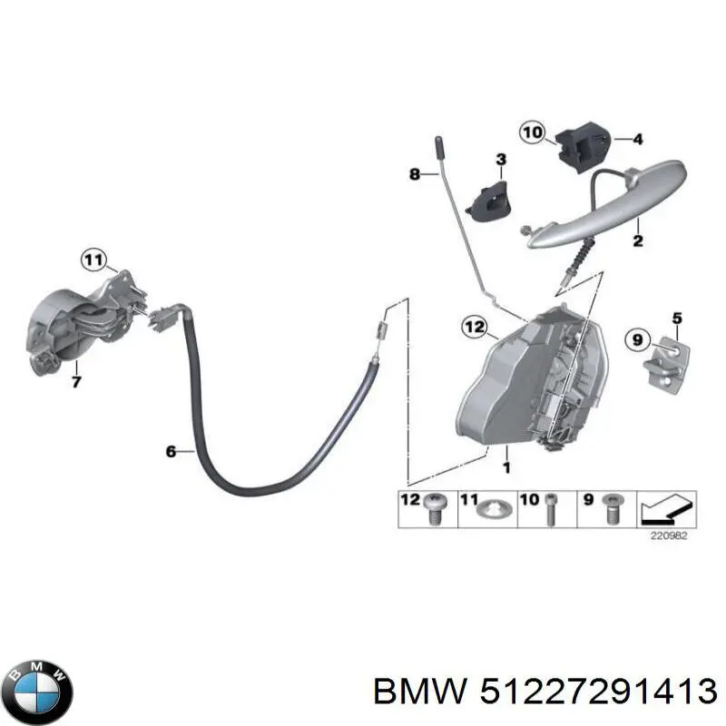 51227291413 BMW 