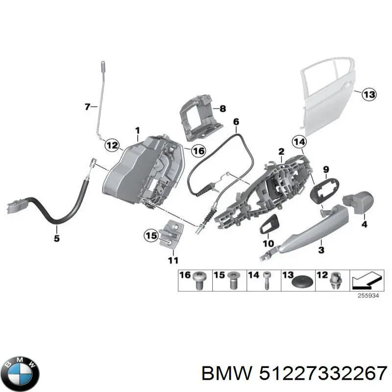  51227332267 BMW