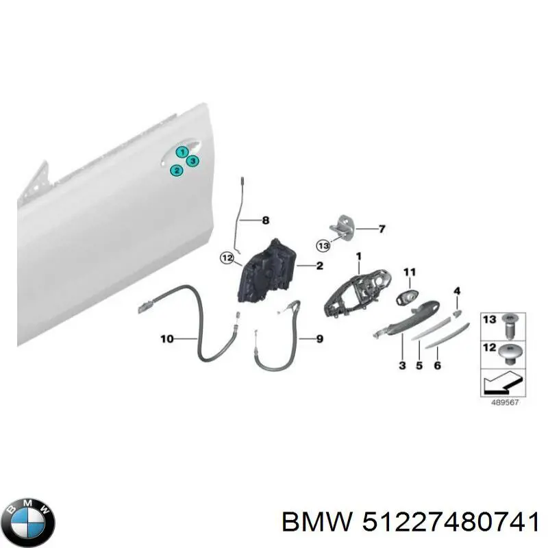  BMW 51227480741 цена, от 126.98 USD