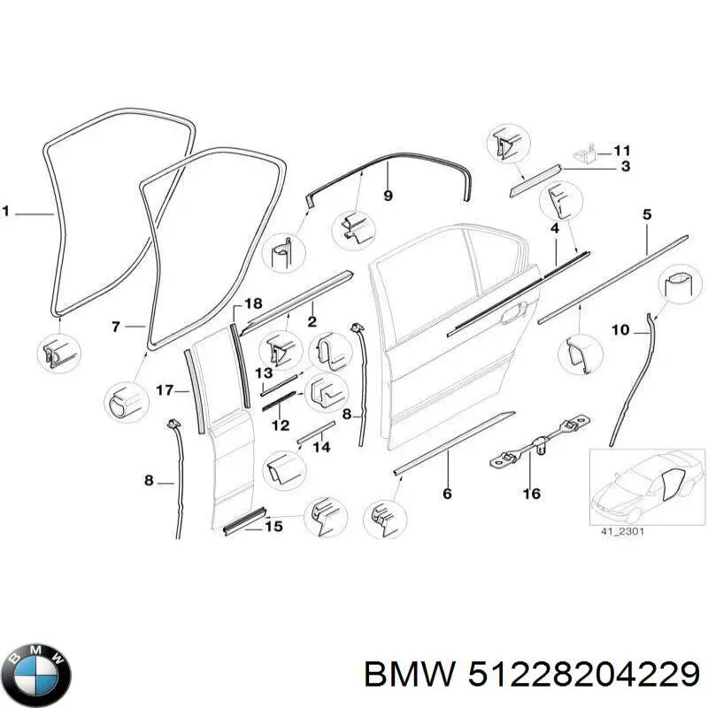  BMW 51228204229 цена, от 10.16 USD