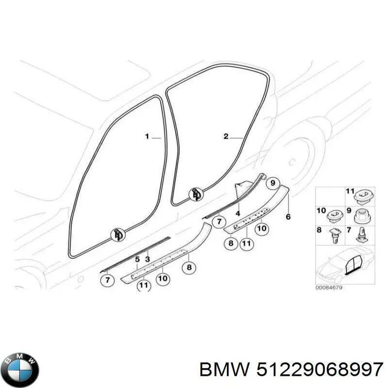  BMW 51229068997 цена, от 14.11 USD
