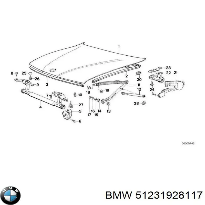  51231928117 BMW