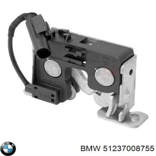 Cerradura del capó de motor 51237008755 BMW