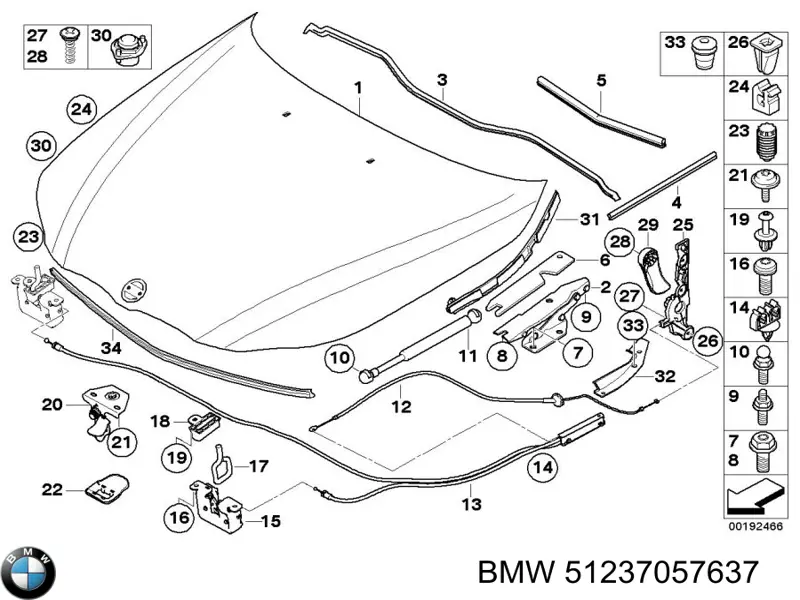  51237057637 BMW