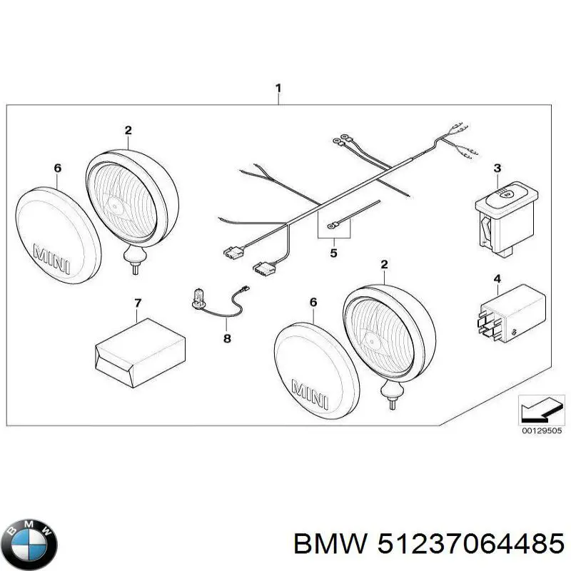  51237064485 BMW