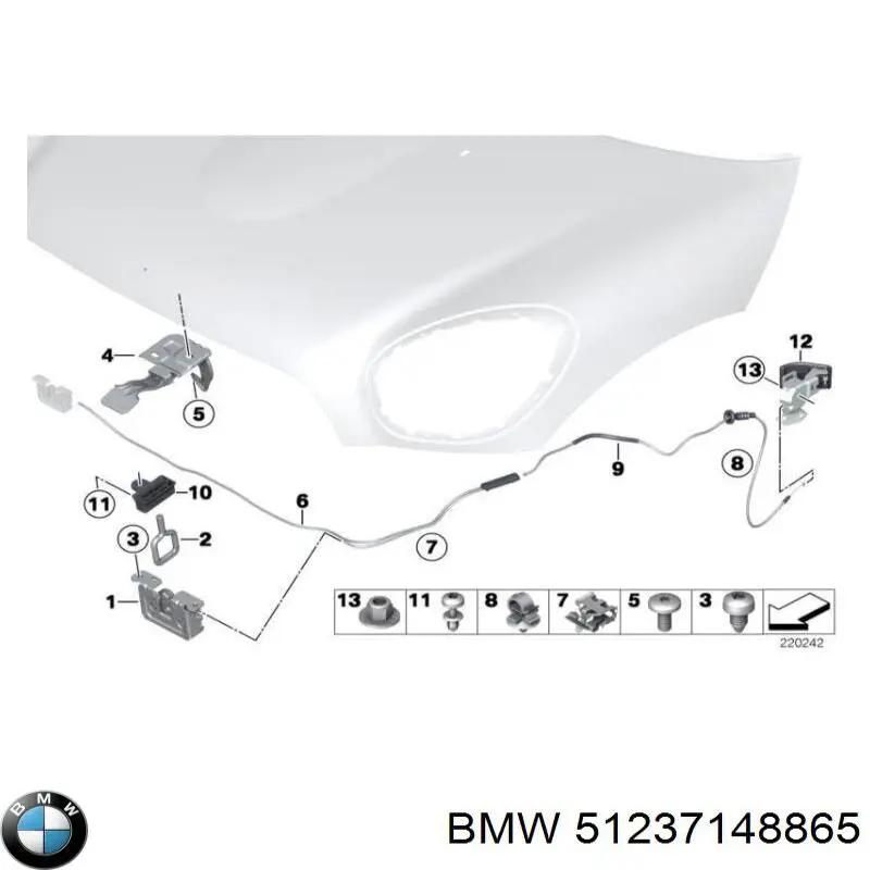  BMW 51237148865 цена, от 27.20 USD
