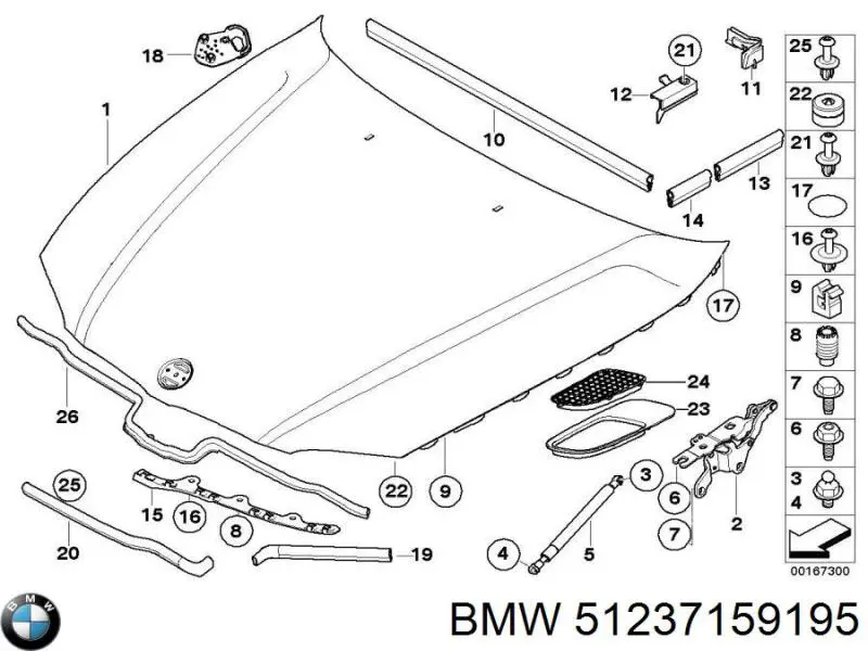  51237159195 BMW