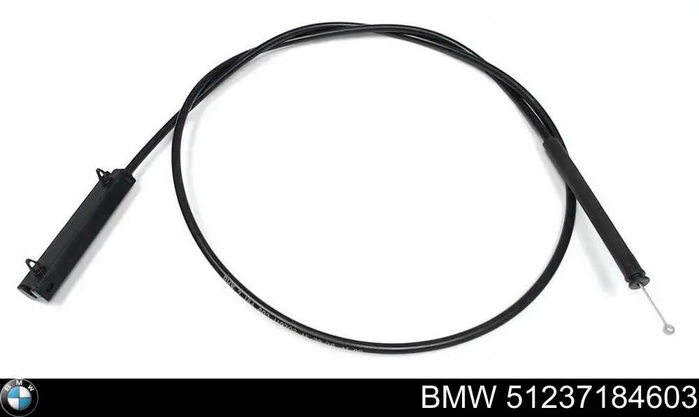 Купить 51237184603 BMW Трос открывания капота передний