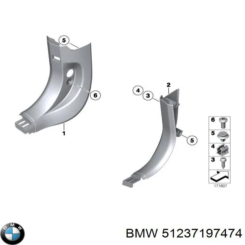 Трос открывания капота задний на BMW 7 (E65,66) купить.