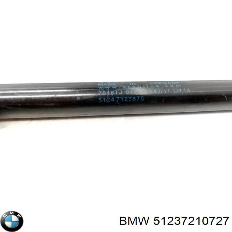 Амортизатор капота 51237210727 BMW