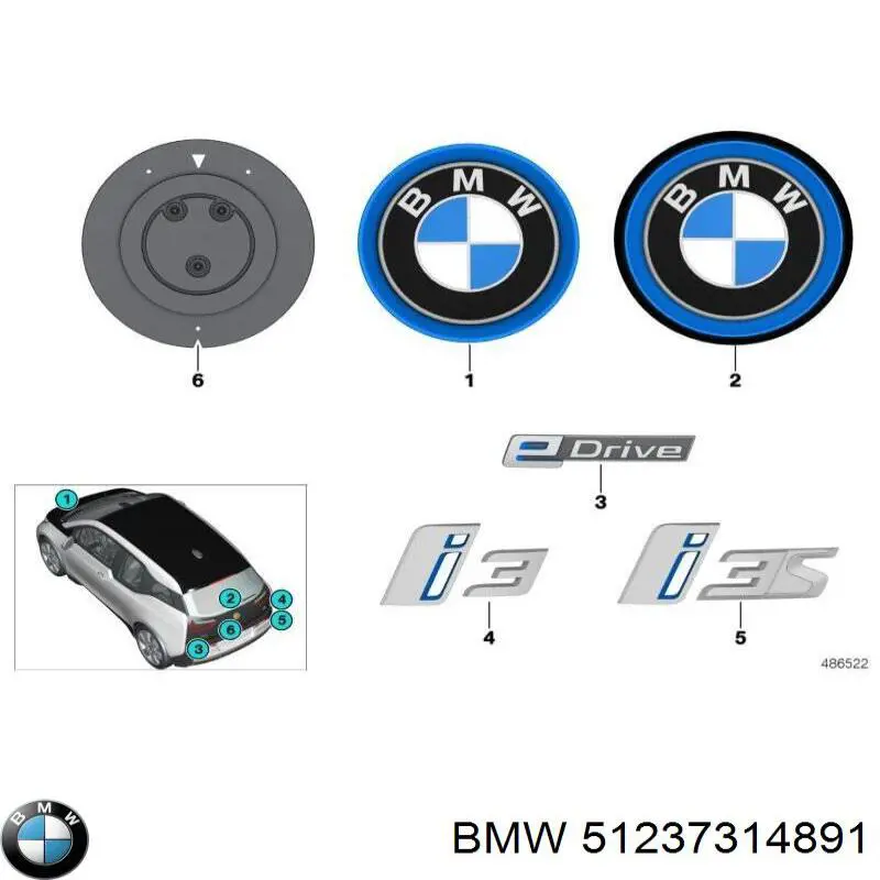 51237314891 BMW 