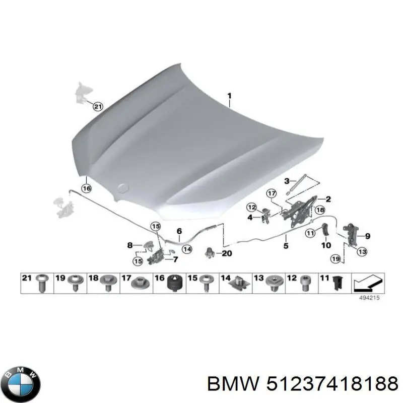 51237418188 BMW 