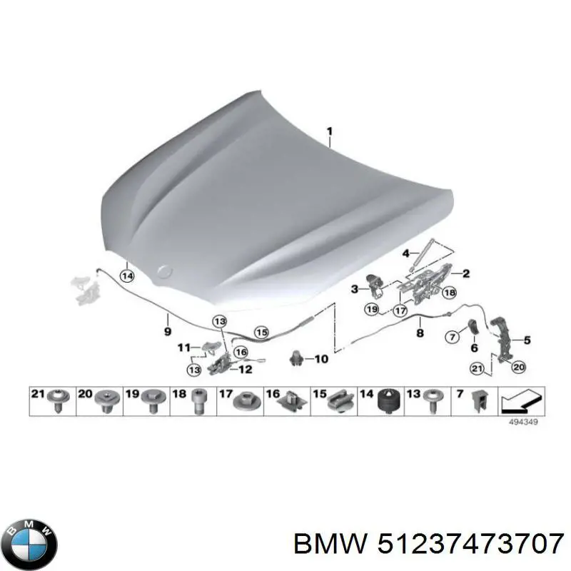 51237473707 BMW 