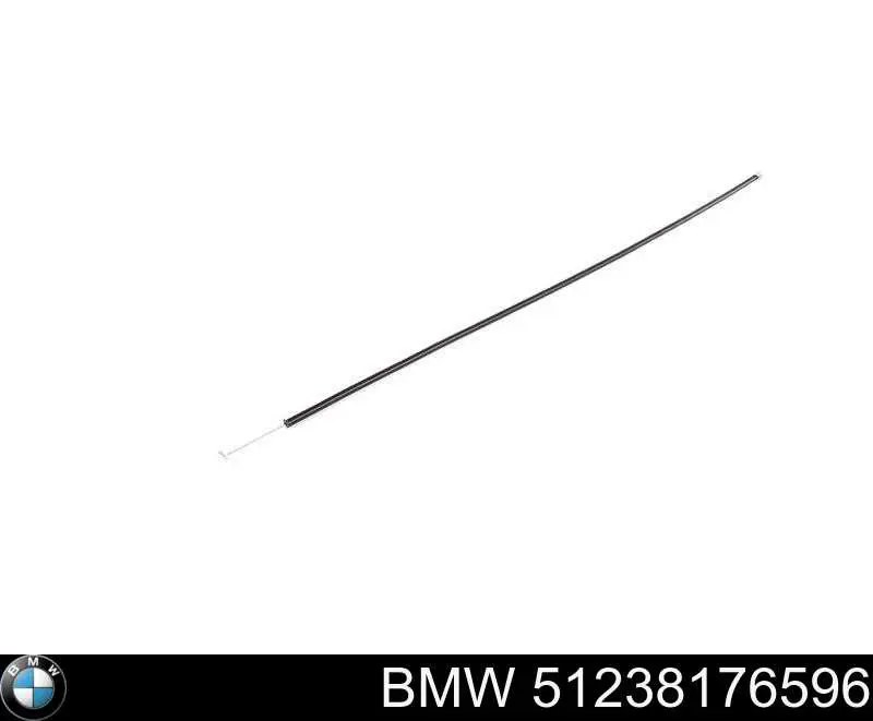 51238176596 BMW трос открывания капота передний