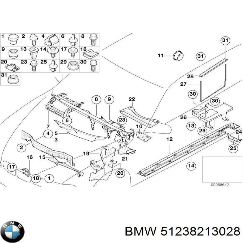  BMW 51238213028 цена, от 5.07 USD