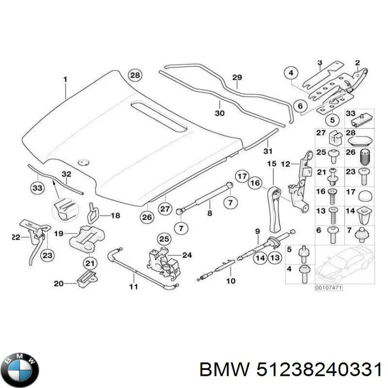  51238240331 BMW